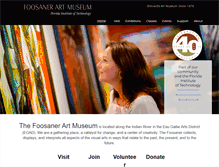Tablet Screenshot of foosanerartmuseum.org